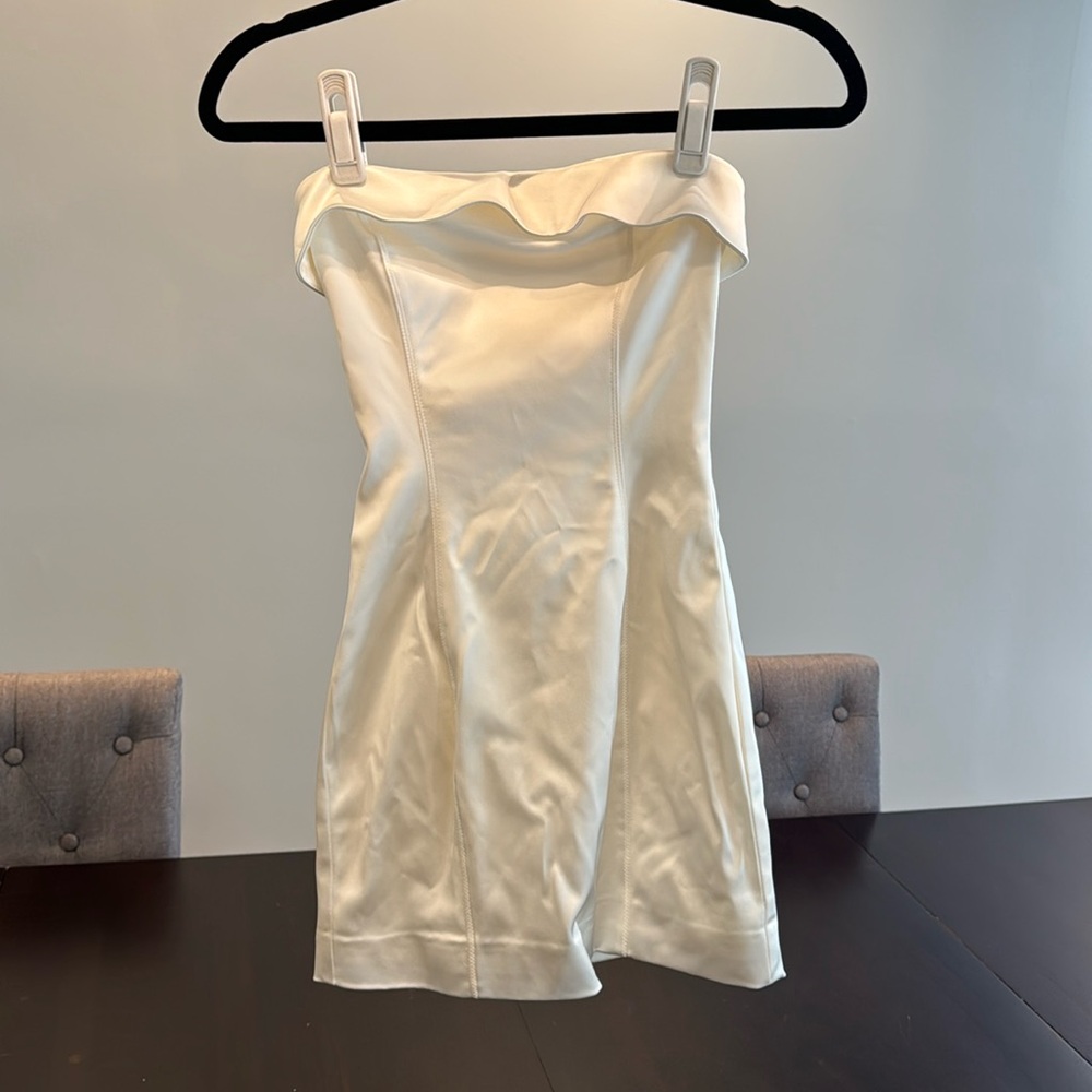 Aritzia shimmer tube dress